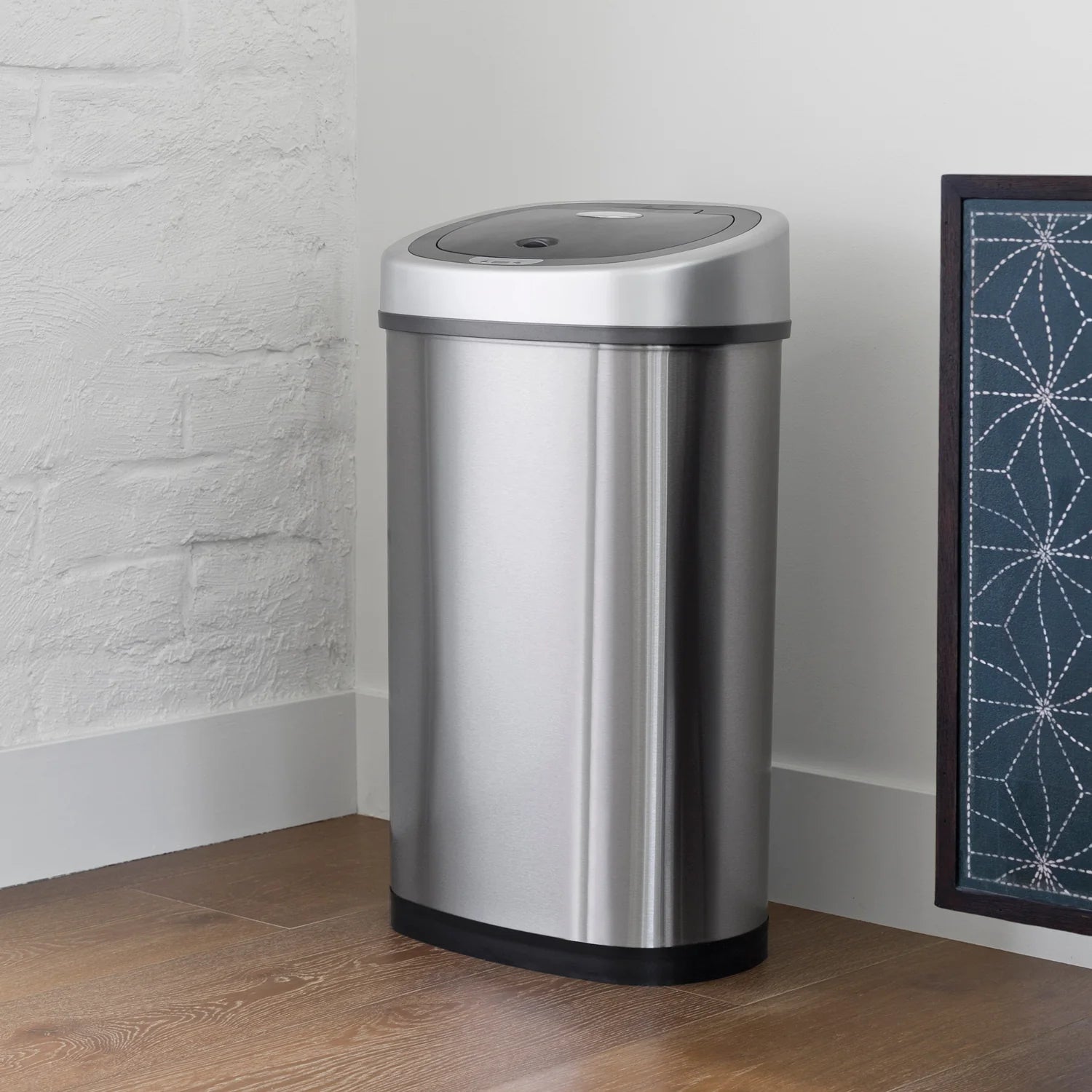 8L &amp; 50L Oval Motion Sensor Autobin Combo – Versatile Touchless Bin Set for Kitchen &amp; Bathroom