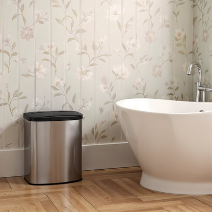 8L &amp; 50L Oval Motion Sensor Autobin Combo – Versatile Touchless Bin Set for Kitchen &amp; Bathroom