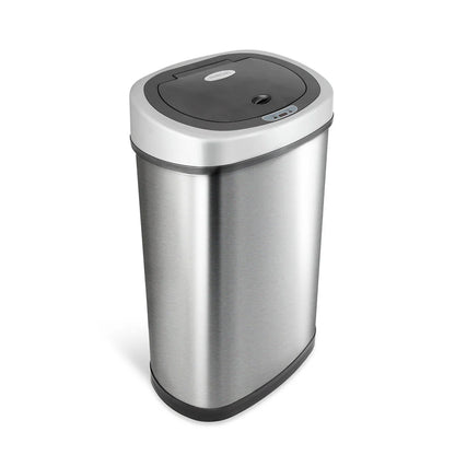 8L &amp; 50L Oval Motion Sensor Autobin Combo – Versatile Touchless Bin Set for Kitchen &amp; Bathroom