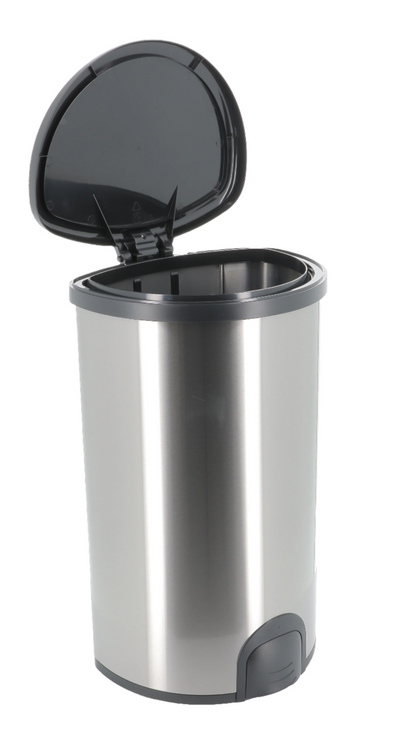 50L Toe Tap Series Autobin – Semi-Round, Foot-Activated Sensor Bin for Hygienic Disposal