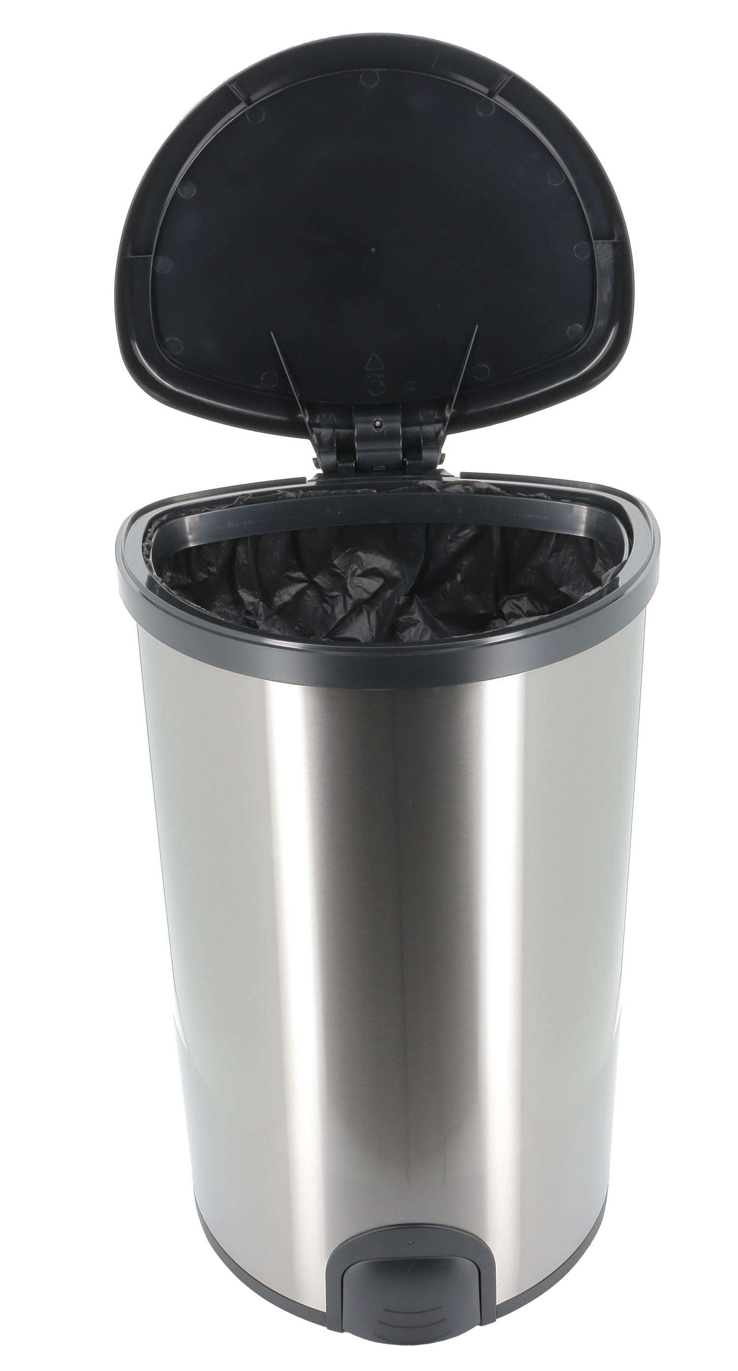 50L Toe Tap Series Autobin – Semi-Round, Foot-Activated Sensor Bin for Hygienic Disposal