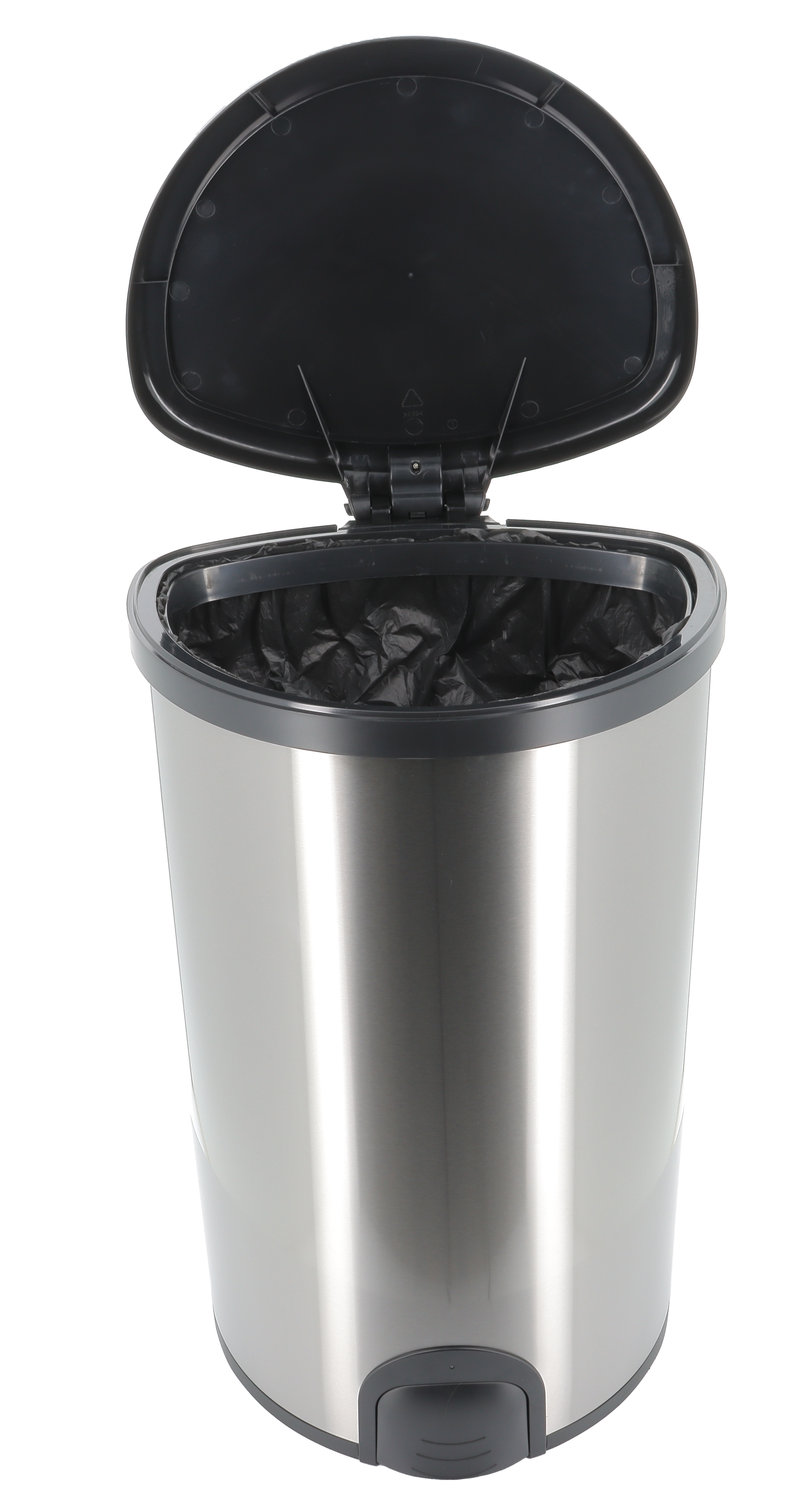 50L Toe Tap Series Autobin – Semi-Round, Foot-Activated Sensor Bin for Hygienic Disposal